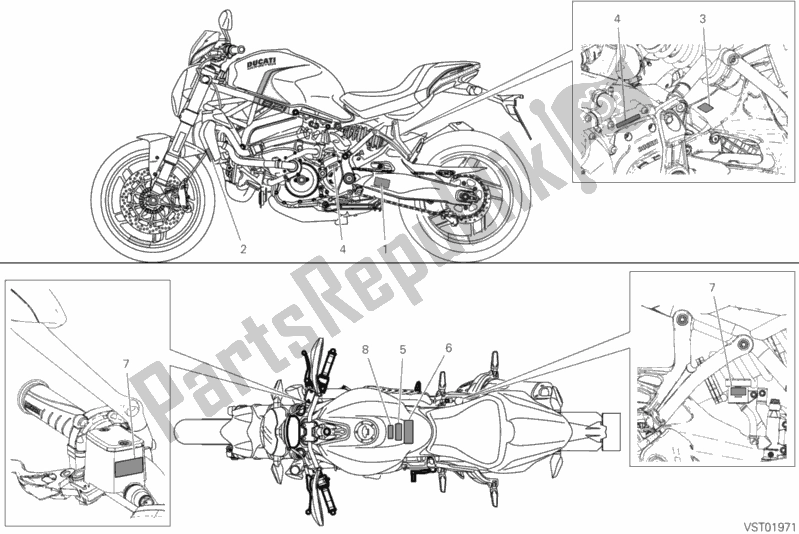 Ducati monster sale 821 stealth 2020